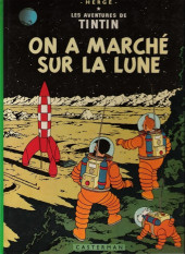 Tintin (Historique) -17C6bis- On a marché sur la Lune