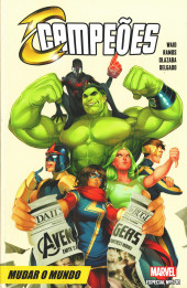 Couverture de Marvel Coleção Especial -5- Campeões - Mudar o Mundo