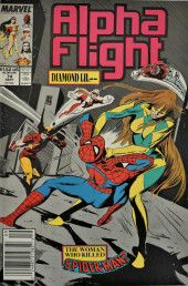 Alpha Flight Vol.1 (1983) -74- Diamond Lil.. The Woman Who Killed Spider-Man?