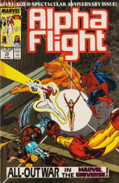 Alpha Flight Vol.1 (1983) -75- All-Out War in the Marvel Universe!