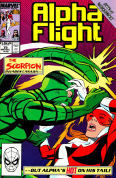 Alpha Flight Vol.1 (1983) -79- The Scorpion Invades Canada.. ..But Alpha's Hot on His Tail!