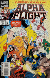 Alpha Flight Vol.1 (1983) -127- Everybody Dog Pile on Alpha Flight This Ain't No Pillow Fight!
