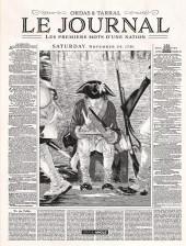 Le journal (Ordas - Tarral) - Le journal - Les premiers mots d'une nation