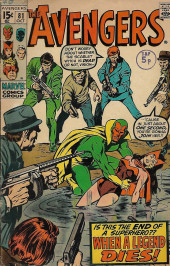 Avengers Vol.1 (1963) -81- When dies a legend !
