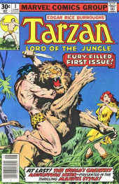 Couverture de Tarzan Lord of the Jungle (1977) -1- Issue # 1