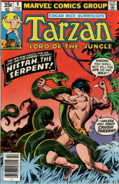 Couverture de Tarzan Lord of the Jungle (1977) -9- Histah, the Serpent!