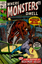 Where Monsters Dwell Vol.1 (1970) -4- I Created the Monster in My Cellar..!