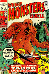Where Monsters Dwell Vol.1 (1970) -5- Mankind is doomed! Taboo lives again!