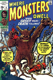 Where Monsters Dwell Vol.1 (1970) -6- Where Groot Walks -- Death Follows!