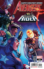 Avengers Vol.8 (2018) -24- Challenge of the Ghost Riders, Part 3: Cosmic Ghost Rider Vs. the Avengers