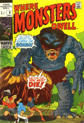 Where Monsters Dwell Vol.1 (1970) -9- Issue # 9