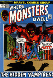 Where Monsters Dwell Vol.1 (1970) -17- The Hidden Vampires!