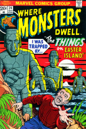 Where Monsters Dwell Vol.1 (1970) -24- I Was Trapped By the Things on Easter Island!