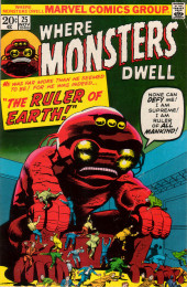 Where Monsters Dwell Vol.1 (1970) -25- The Ruler of Earth!