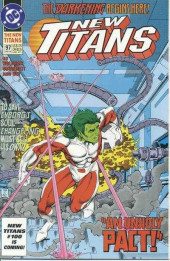The new Titans (DC Comics - 1988)  -97- The Darkening, Part One: An Unholy Pact