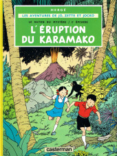 Jo, Zette et Jocko (Les Aventures de) -4x2018- Le rayon du mystère 2e épisode, l'éruption du Karamako
