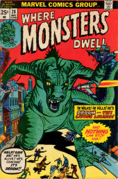 Where Monsters Dwell Vol.1 (1970) -28- Droom -- the Living Lizard!