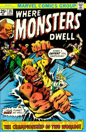 Where Monsters Dwell Vol.1 (1970) -38- The Championship of Two Worlds!