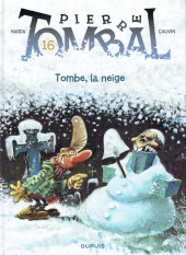 Pierre Tombal -16b2017- Tombe, la neige