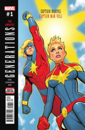Generations: Captain Marvel & Captain Mar-Vell (2017) -1- Issue #1