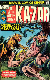 Ka-Zar (1974) -11- The Devil-God of Sylitha!