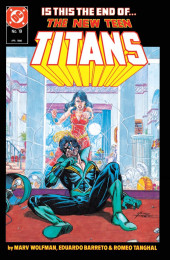 Couverture de The new Teen Titans Vol.2 (1984)  -19- Breaking Up Is Hard to Do