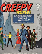 Creepy worlds (Alan Class& Co Ltd - 1962) -45- Living Statues!!