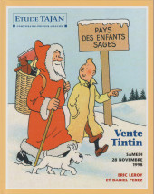 (Catalogues) Ventes aux enchères - Tajan - Tajan - Bande dessinée - samedi 28 Novembre 1998 - Paris Espace Tajan