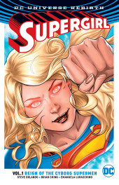 Couverture de Supergirl Vol.7 (DC Comics - 2016) -INT01- Reign of the Cyborg Superman