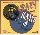Krazy and Ignatz (Pacific Comic Club) -3- Book 3