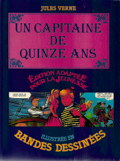 Édition adaptée pour la jeunesse, illustrée en bandes dessinées - Un capitaine de quinze ans