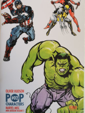 Pop characters -2- Marvel Comics Misc Mini Artbook Volume 2