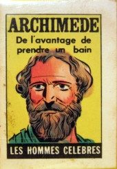 Les hommes Célèbres (publicité La Maison du Café) -1- Archimède