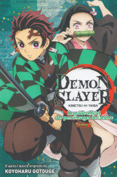 Demon Slayer - Kimetsu no yaiba -HS01- Le guide officiel des personnages de l'anime - Tome 1