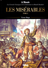 Les grands Classiques de la Littérature en Bande Dessinée (Glénat/Le Monde 2022)  -8- Les Misérables - Tome 2