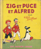 Les albums Roses (Hachette) -44a1954- Zig et Puce et Alfred