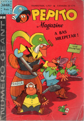 Pepito (3e Série - SAGE) (Pepito Magazine - 2e série) -22- A bas Milepetar !