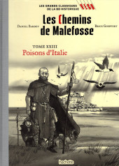 Les grands Classiques de la BD historique Vécu - La Collection -63- Les Chemins de Malefosse - Tome XXIII : Poisons d'Italie