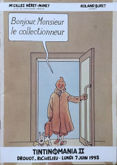 (Catalogues) Ventes aux enchères - Néret-Minet & Tessier - Néret-Minet et Tessier - Tintinomania II - 7 Juin 1993 - Drouot-Richelieu
