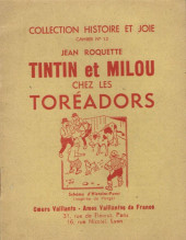 Tintin - Divers - Tintin et Milou chez les toréadors