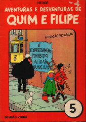 Quim e Filipe (Quick et Flupke en portugais) -5- Aventuras e desventuras de Quim e Filipe