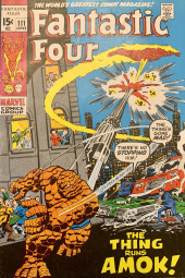 Fantastic Four Vol.1 (1961) -111- The Thing Runs Amok!