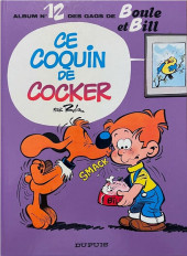 Boule et Bill -12a1976- Ce coquin de cocker