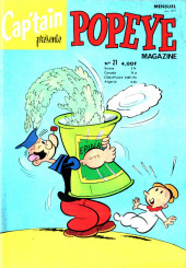 Popeye (Cap'tain présente) Magazine -21- Silence ! On mange !