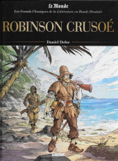 Les grands Classiques de la Littérature en Bande Dessinée (Glénat/Le Monde 2022)  -14- Robinson Crusoé