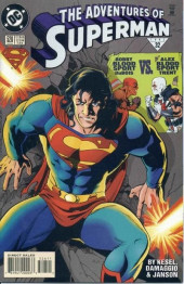 The adventures of Superman Vol.1 (1987) -526- Bobby Bloodsport DuBois Vs. Alex Bloodsport Trent