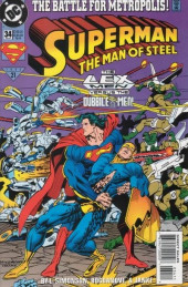 Superman : The Man of Steel Vol.1 (1991) -34- The Battle for Metropolis! The Lex Men Versus the Dubillex-Men!