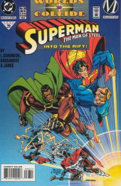 Superman : The Man of Steel Vol.1 (1991) -36- Worlds Collide #10 Into the Rift!