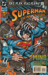 Superman : The Man of Steel Vol.1 (1991) -40- Dead Again! Mind Boggling!