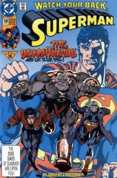Superman Vol.2 (1987) -58- Watch Your Back, Superman ...The Bloodhounds Are on Your Tail!